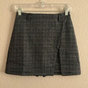 Plaid Wrap Skort